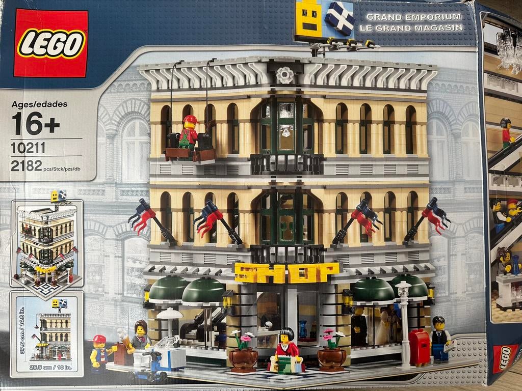 Lego 10211 Grand Emporium complete set, Kinderen en Baby's, Speelgoed | Duplo en Lego, Ophalen of Verzenden, Zo goed als nieuw