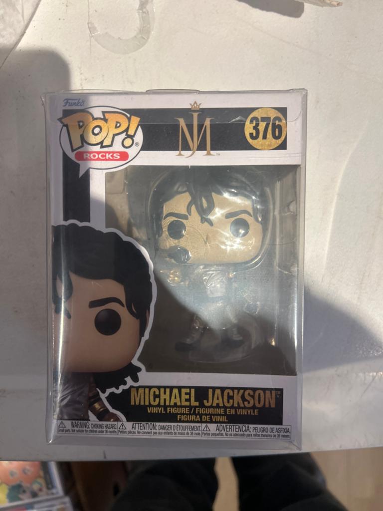 Funko Pop! Rocks Michael Jackson Vinyl Figuur #376, Ophalen of Verzenden, Nieuw