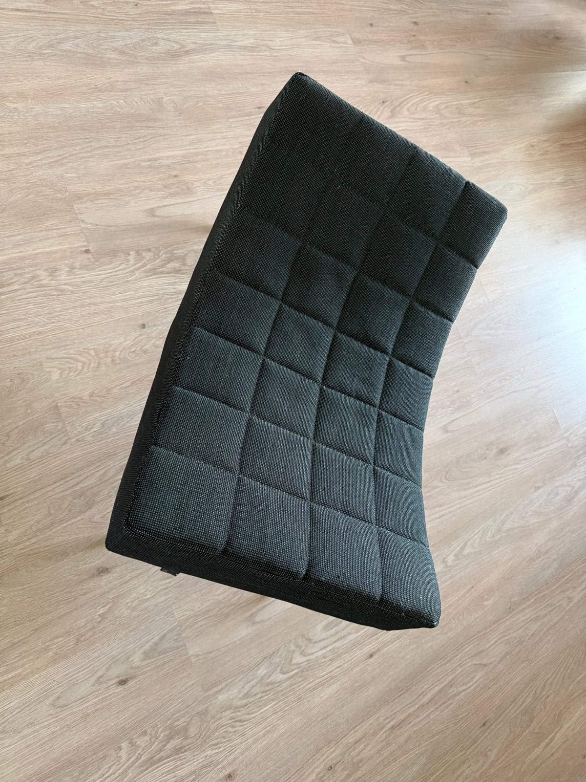 Leolux Volare Hocker - Stijlvol en Comfortabel, Ophalen, Gebruikt, Vierkant, Stof