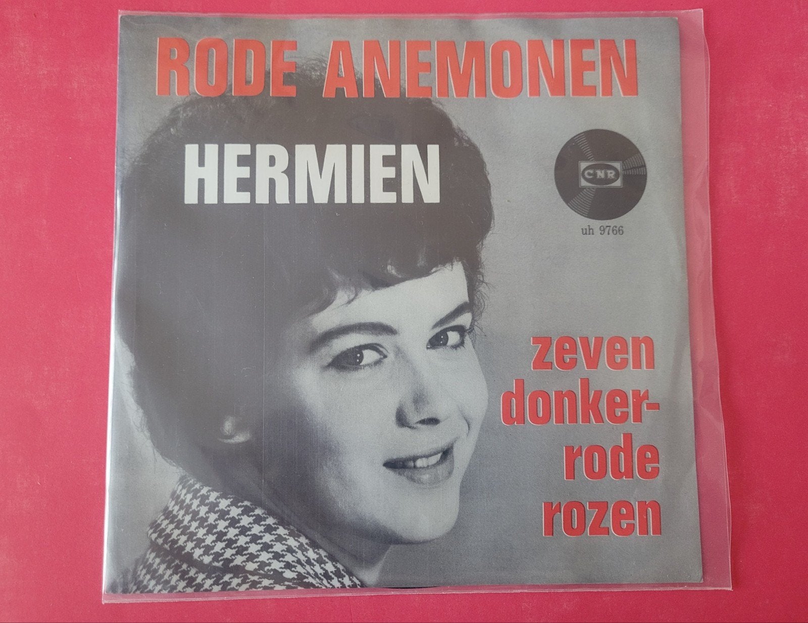 Hermien - Rode Anemonen - Zeven donker rode rozen., Cd's en Dvd's, Vinyl | Nederlandstalig, Ophalen, Zo goed als nieuw, Overige formaten