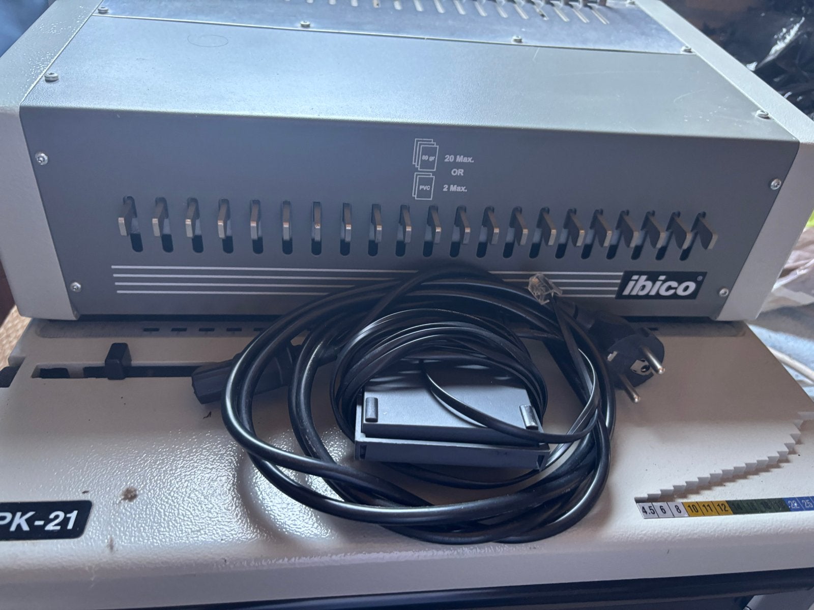 Ibico EPK-21 Bindmachine - Gebruikt, Diversen, Ophalen of Verzenden, Gebruikt