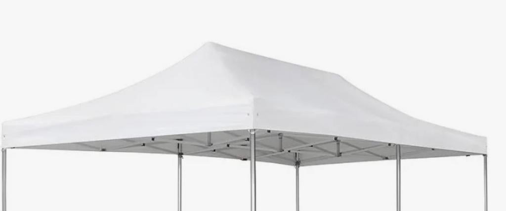 Hoogwaardig easy up dakzeil 4x8 wit pvc (geen frame), Tuin en Terras, Partytenten, Ophalen, Opvouwbaar, Partytent, Nieuw