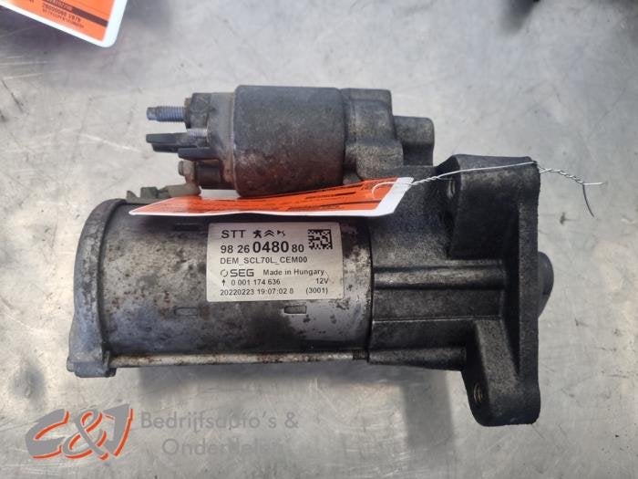 Startmotor van een Citroen Jumper, Gebruikt, -, Ophalen of Verzenden, -