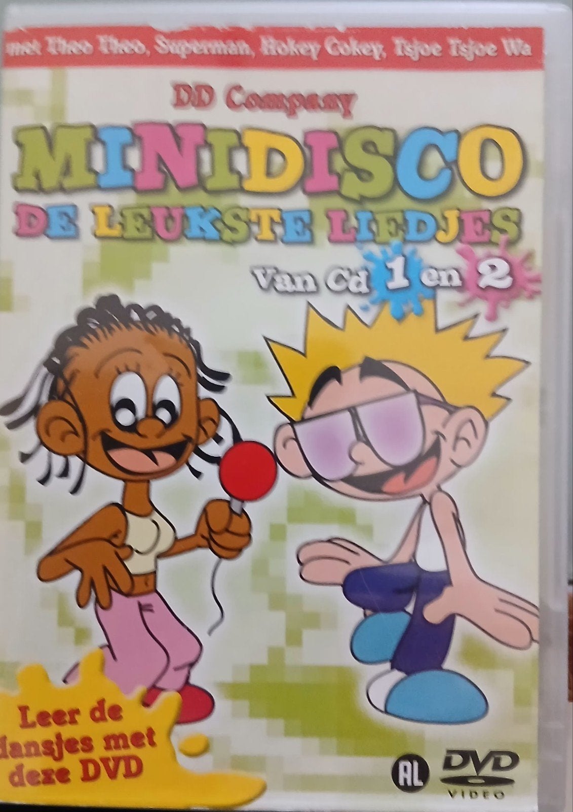 kinder dvd.s 4 stuks zie foto.pakket 344, Cd's en Dvd's, Alle leeftijden, Ophalen of Verzenden, Zo goed als nieuw