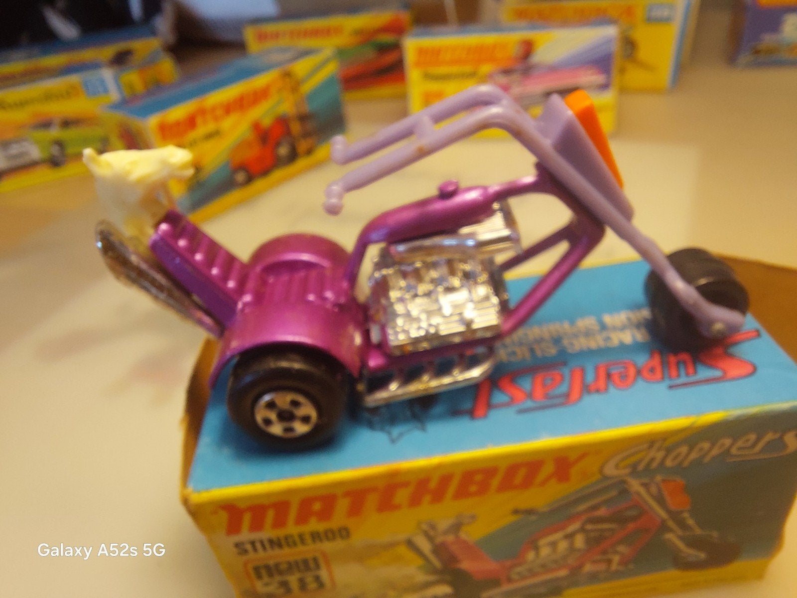 Matchbox Chopper Stingerroo NEW 38 in doosje - Prima staat, Ophalen of Verzenden, Zo goed als nieuw