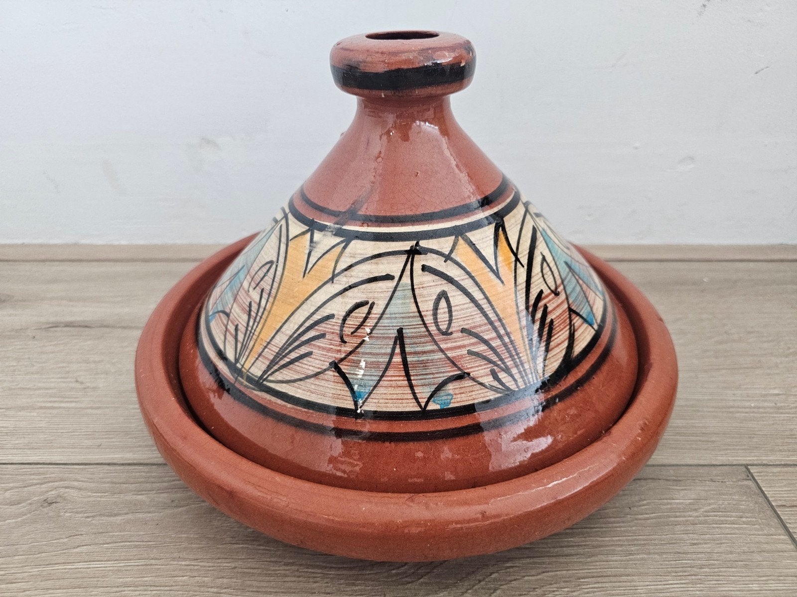 Mooie traditionele Tajine uit Marrakech  - Perfecte staat! ✨, Met deksel, Ophalen, Zo goed als nieuw, Tajine