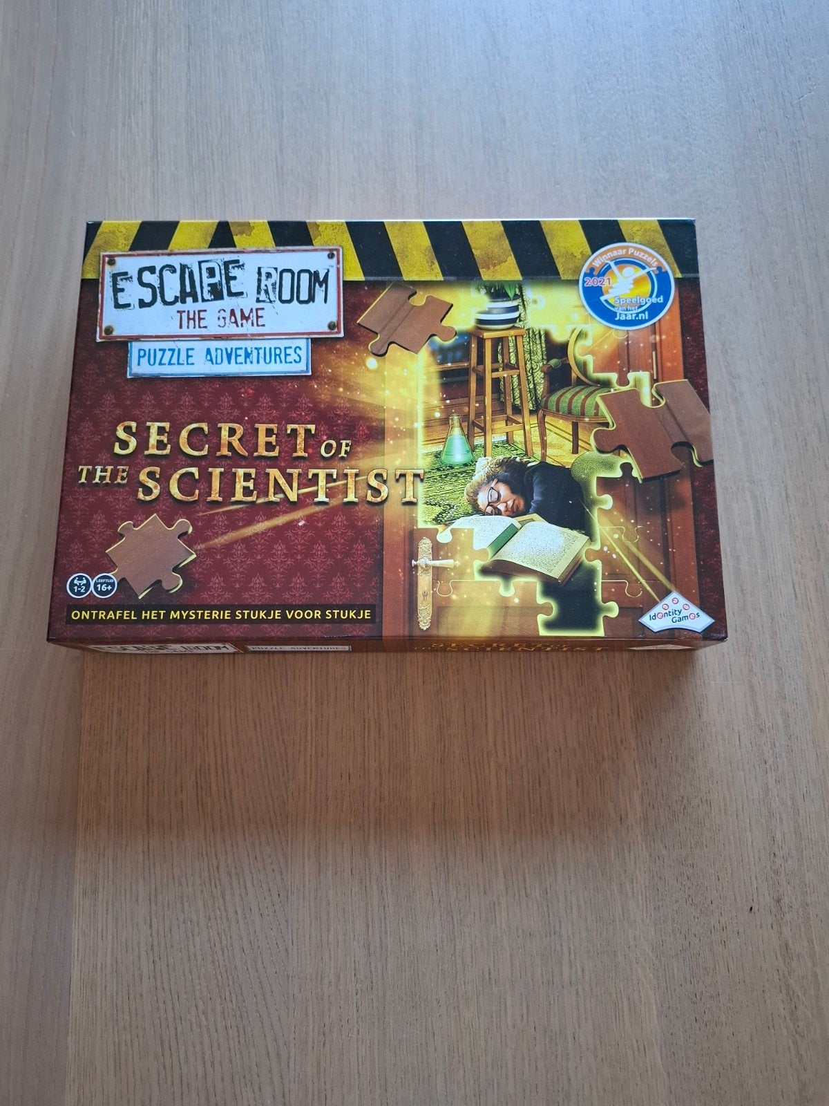 Escape Room The Game: Secret of the Scientist, Een of twee spelers, Ophalen of Verzenden, Nieuw, Identity Games