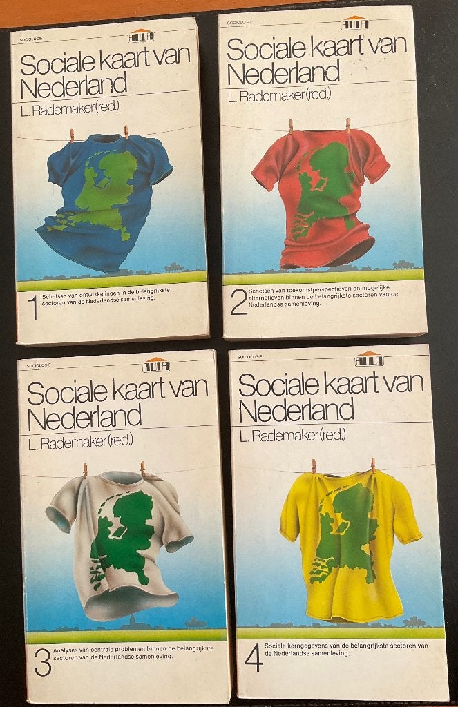Sociale kaart van Nederland, Boeken, Gelezen, Rademaker (red.), Gamma, HBO