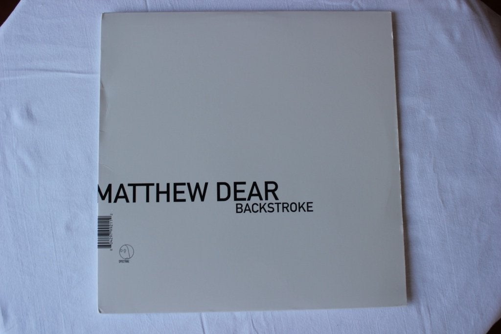 Matthew dear - backstroke   ( lp mini album ), Gebruikt, Overige genres, Overige typen, Ophalen of Verzenden