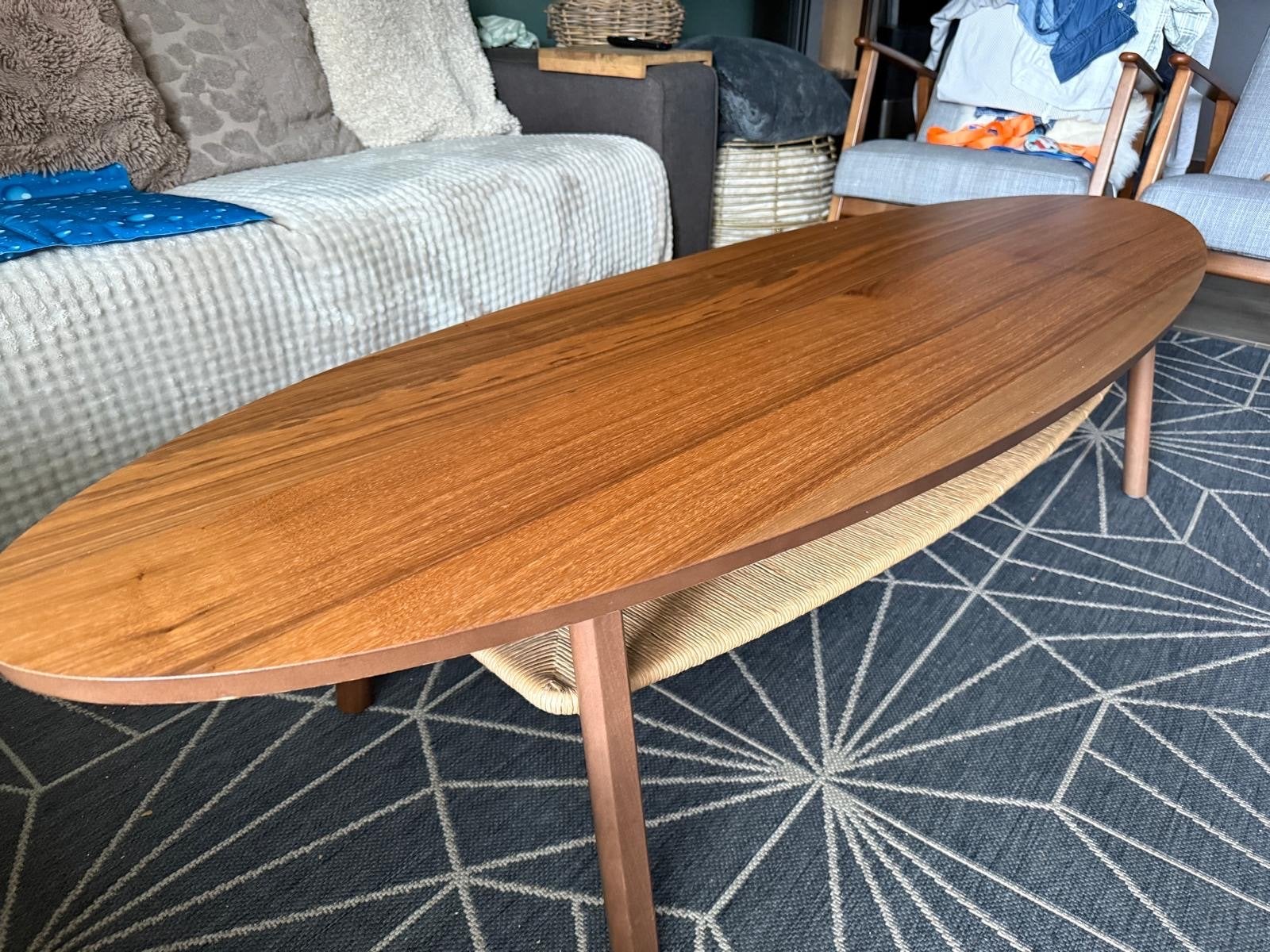 Ikea Stockholm salontafel, Huis en Inrichting, Tafels | Salontafels, Ophalen, Gebruikt, 100 tot 150 cm, 50 tot 100 cm