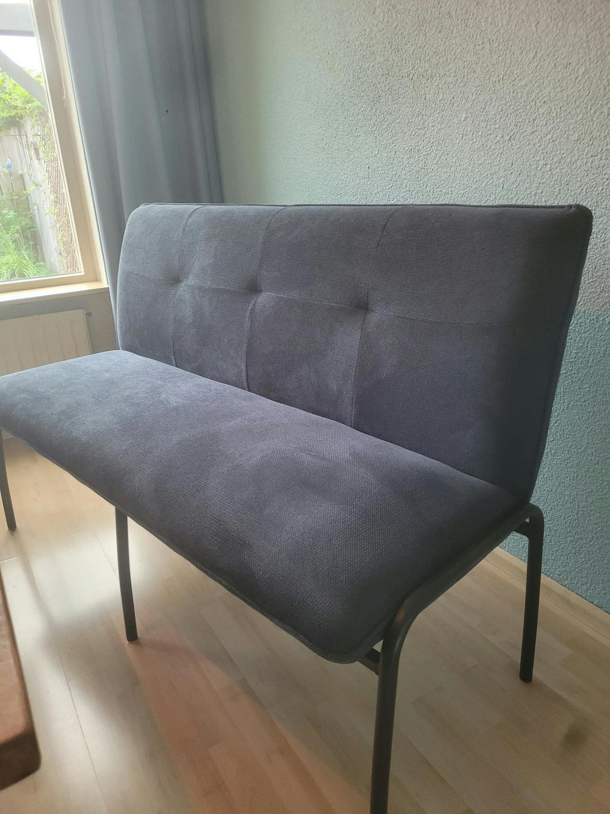 bankje  en drie stoelen, Ophalen, Zo goed als nieuw