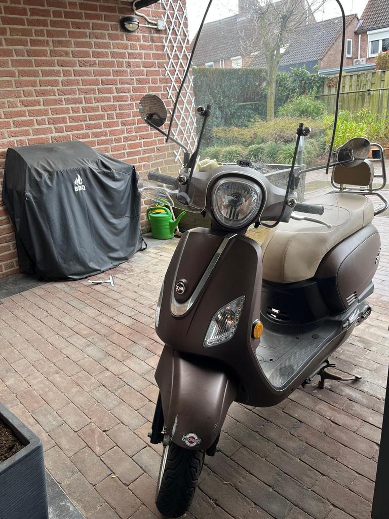 SYM Fiddle 3 uit 2017, 12444 km, Fietsen en Brommers, Scooters | SYM, Gebruikt, Fiddle, Maximaal 45 km/u, Benzine, Ophalen of Verzenden
