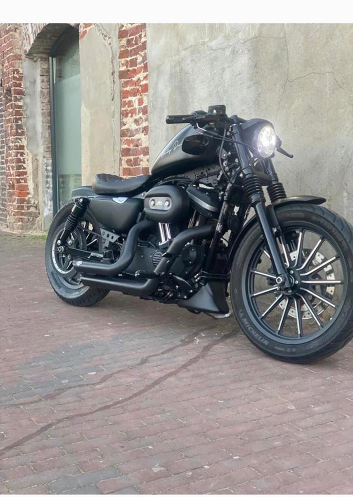 Iron 883 custom, Motoren, Motoren | Harley-Davidson, Particulier, Chopper, Ophalen