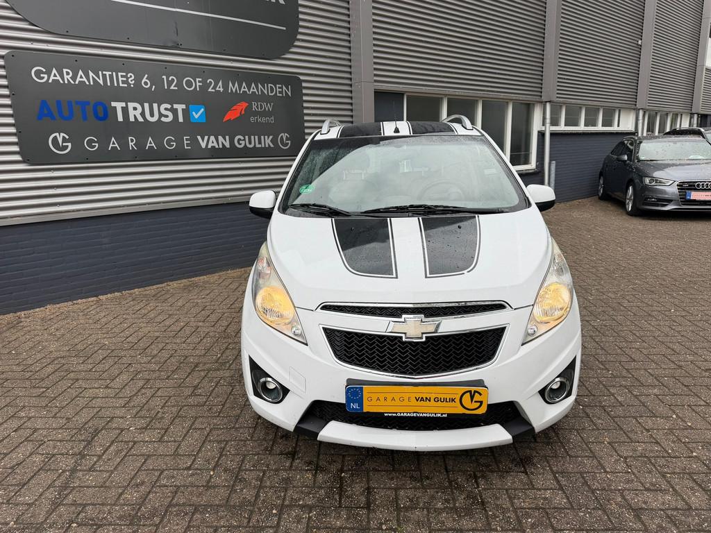 Chevrolet Spark 1.0 68PK LPG 16V LS Bi-Fuel Airco,Leder,Isof, Auto's, Voorwielaandrijving, Euro 5, Parkeersensor, 4 cilinders