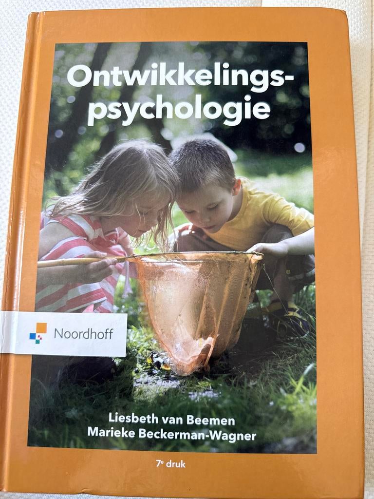 Ontwikkelingspsychologie - 7e druk - Noordhoff, Boeken, Verzenden, Zo goed als nieuw, Economie en Marketing