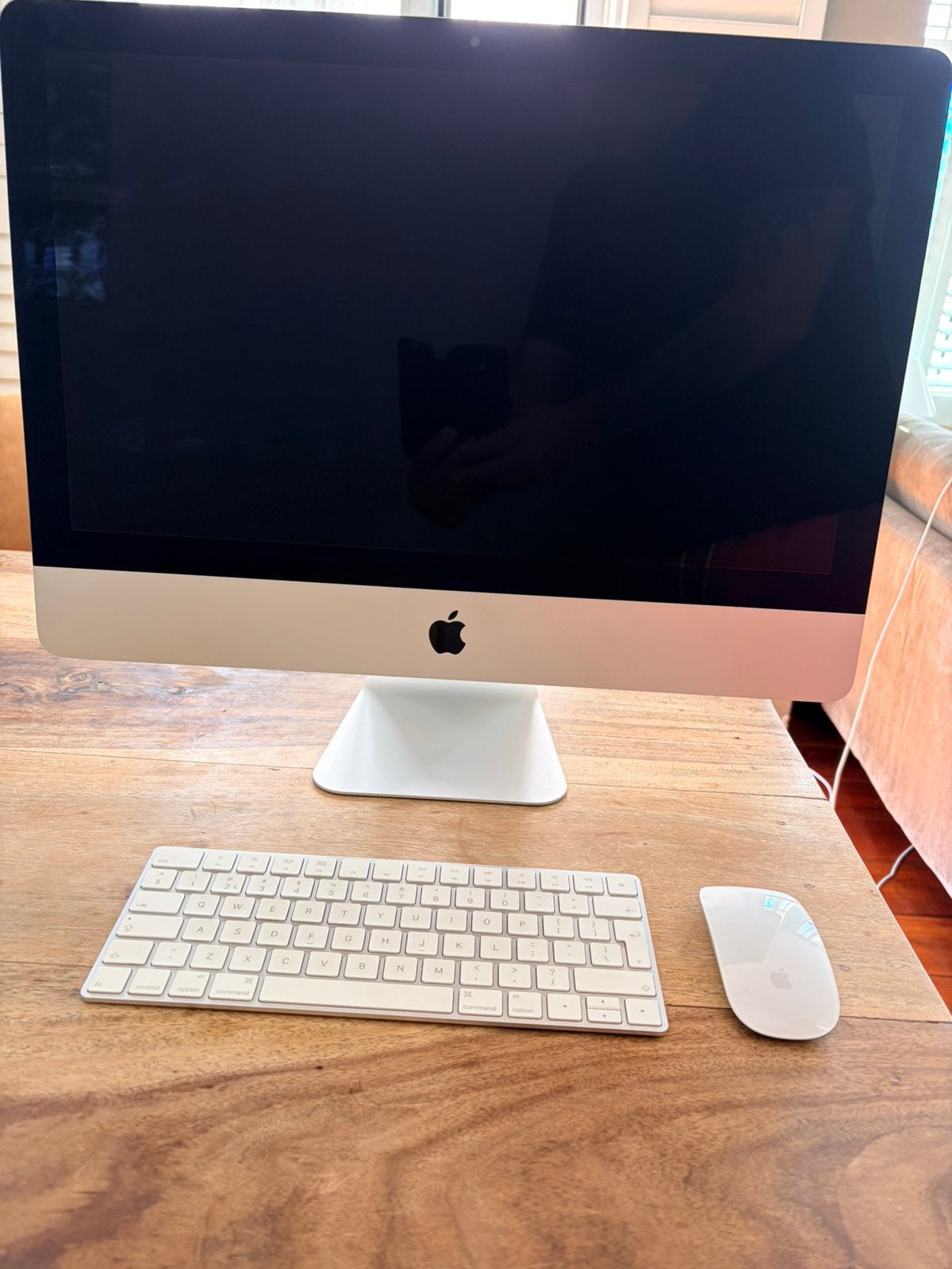 iMac (Retina 4K, 21,5-inch, eind 2015  2TB hdd en 121gb ssd, Ophalen, IMac, Zo goed als nieuw, 21,5