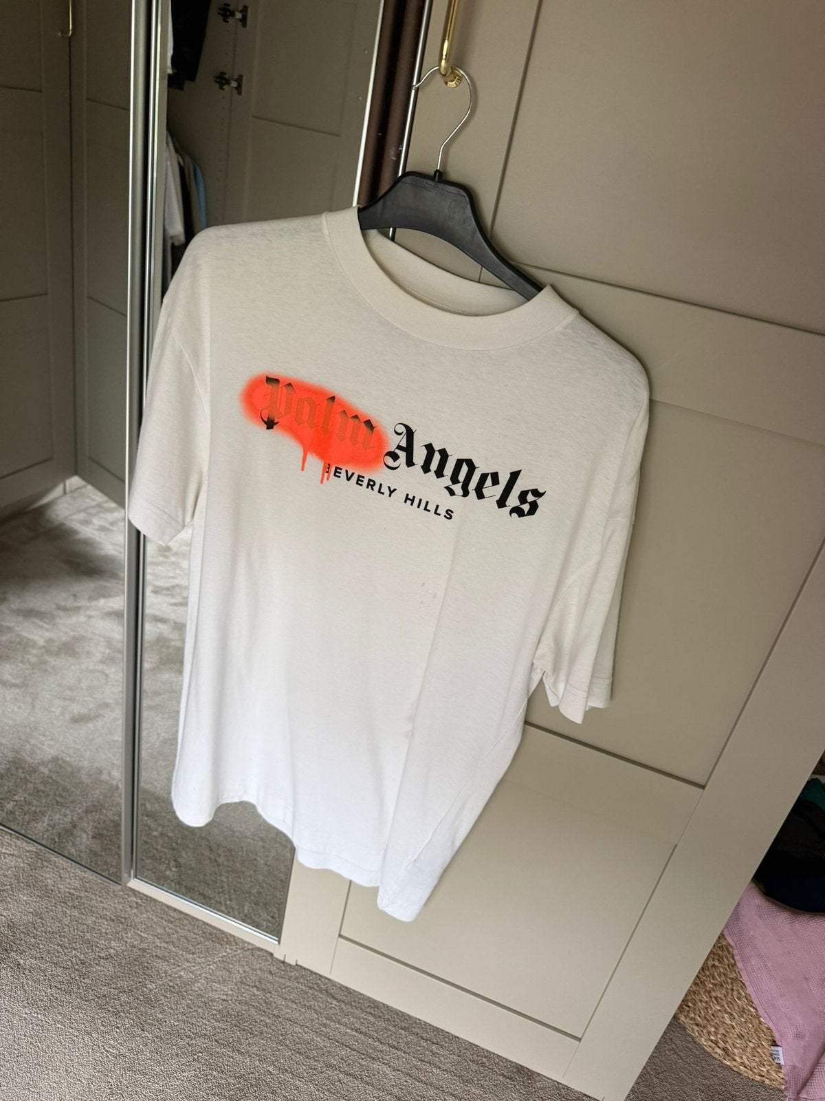 Palm Angels shirt, Kleding | Heren, Ophalen of Verzenden, Zo goed als nieuw, Zwart