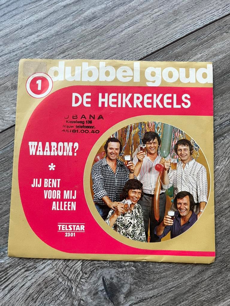De Heikrekels - Waarom?, Ophalen of Verzenden, Gebruikt, Overige formaten, Levenslied of Smartlap