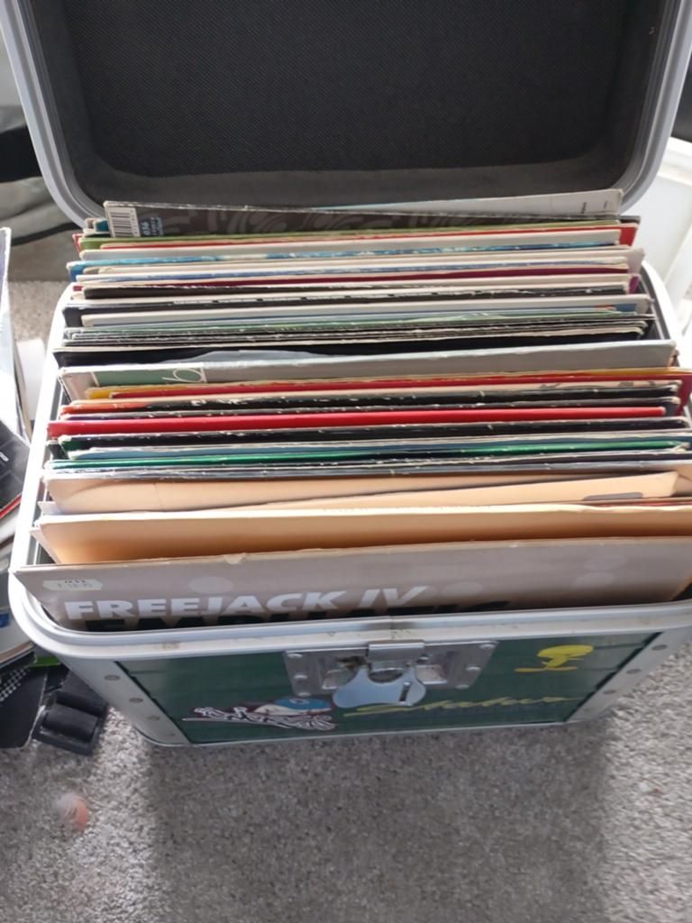 4 bakken met  Hardtrance / Hardhouse Vinyl 2000-2005, Cd's en Dvd's, Vinyl Singles, Ophalen, Gebruikt, 12 inch, Maxi-single