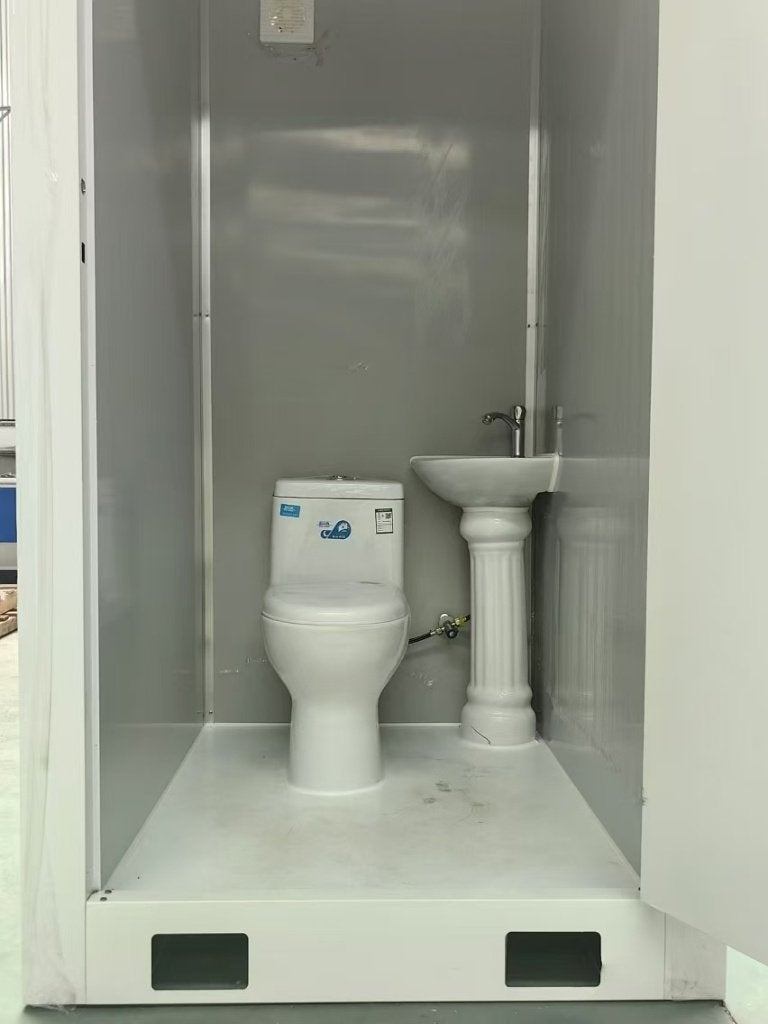 NIEUW: Luxe Mobiele Toiletcabine / Unit met echt sanitair!, Doe-het-zelf en Verbouw, Sanitair, Ophalen of Verzenden, Nieuw, Toilet