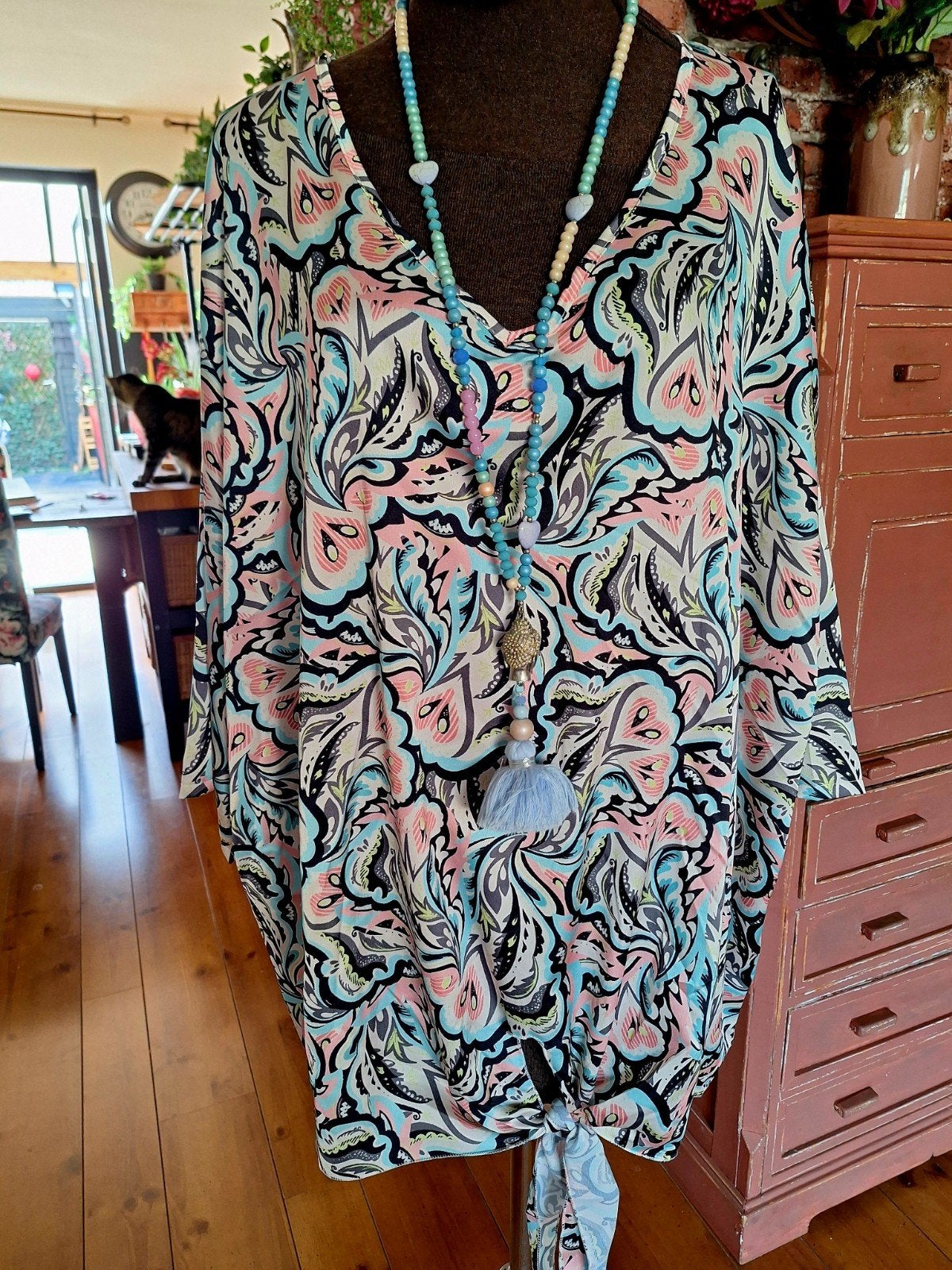 Blouse tuniek xxl 48 50 52 54, Ophalen of Verzenden, Nieuw, Overige kleuren
