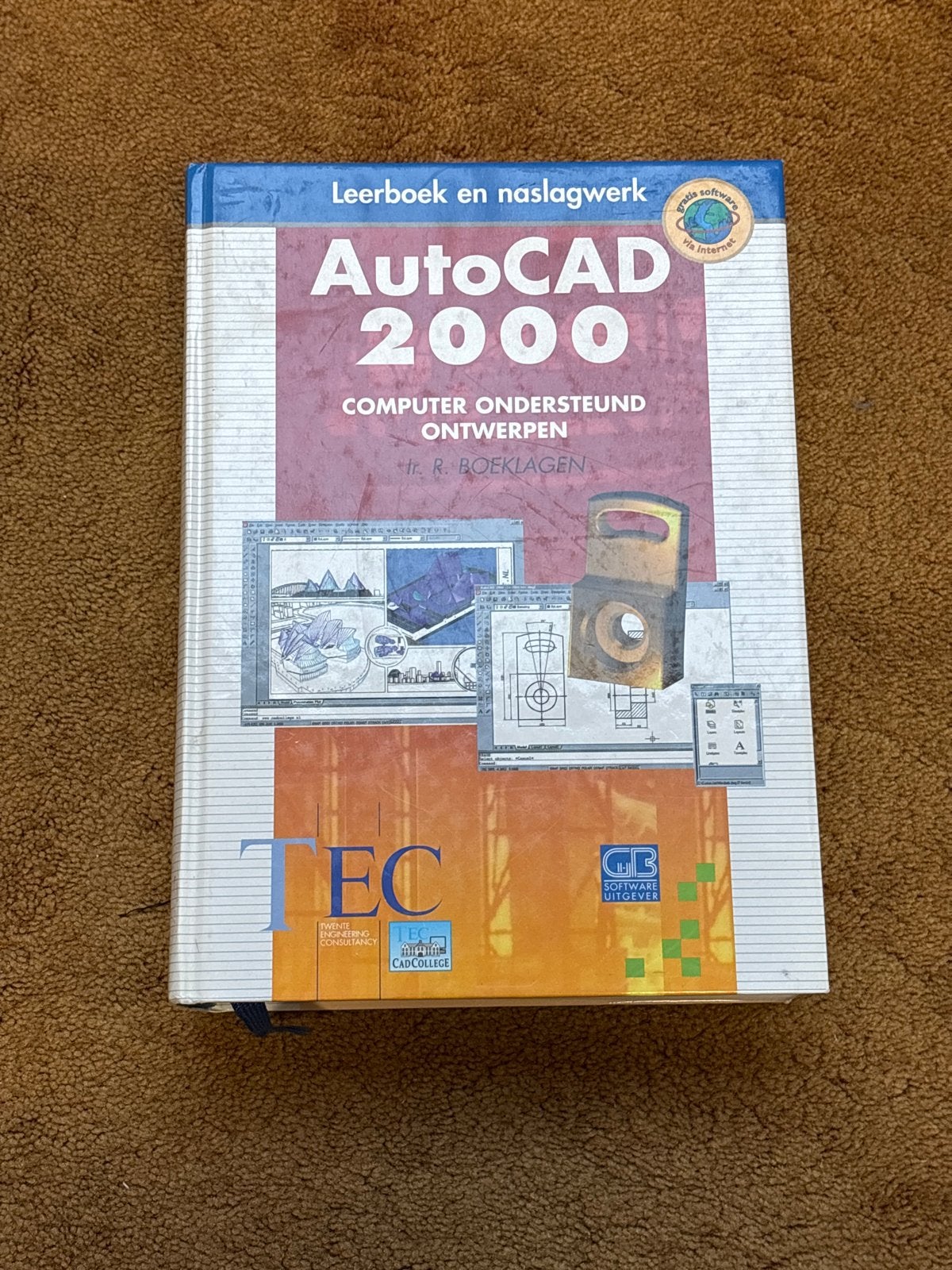 AutoCAD 2000: Computer Ondersteund Ontwerpen, Ophalen of Verzenden, Beta, Zo goed als nieuw, MBO