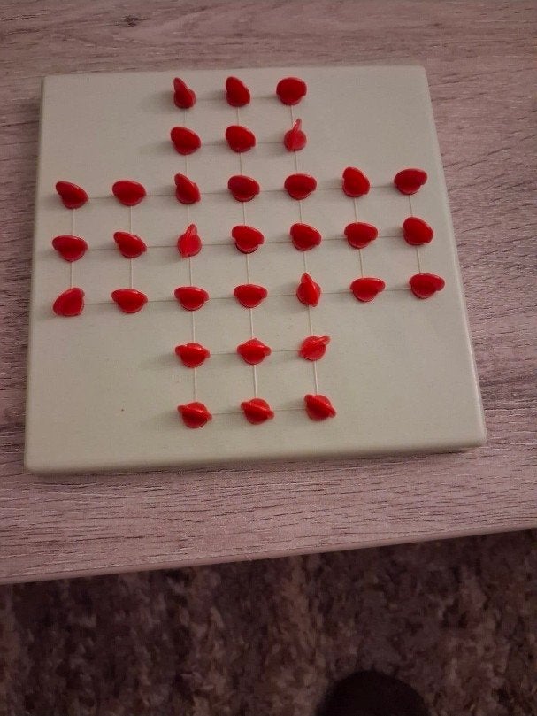 Vintage peg solitaire spel, Ophalen of Verzenden