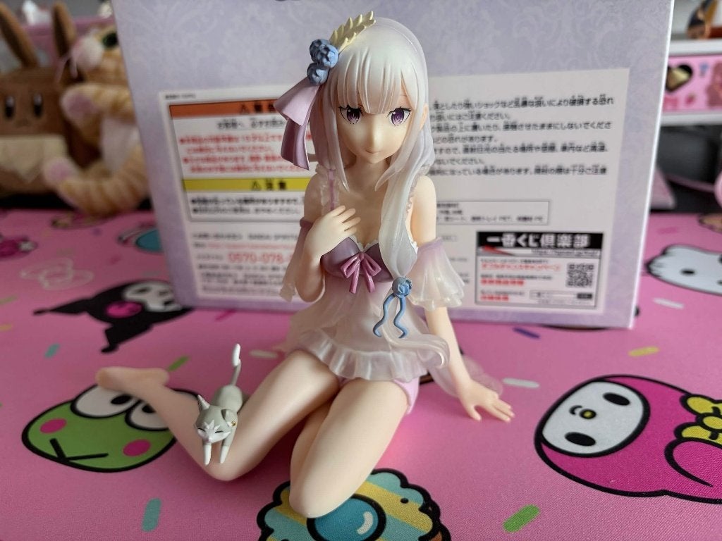 Re:Zero Emilia - prize figure B - Anime figure, Ophalen of Verzenden, Zo goed als nieuw