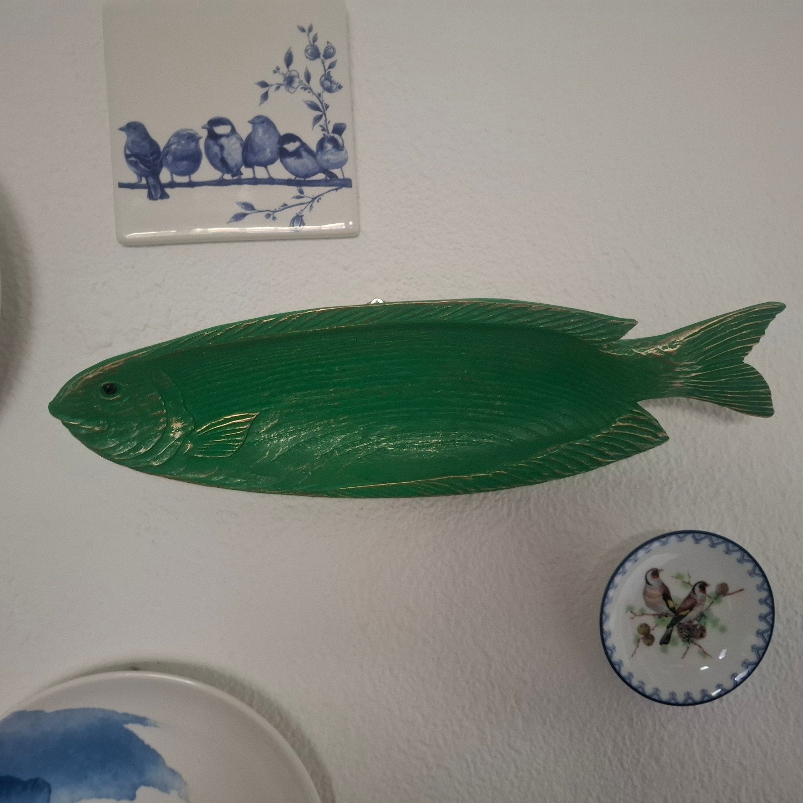 muurdecoratie vissen en vogels, Ophalen of Verzenden