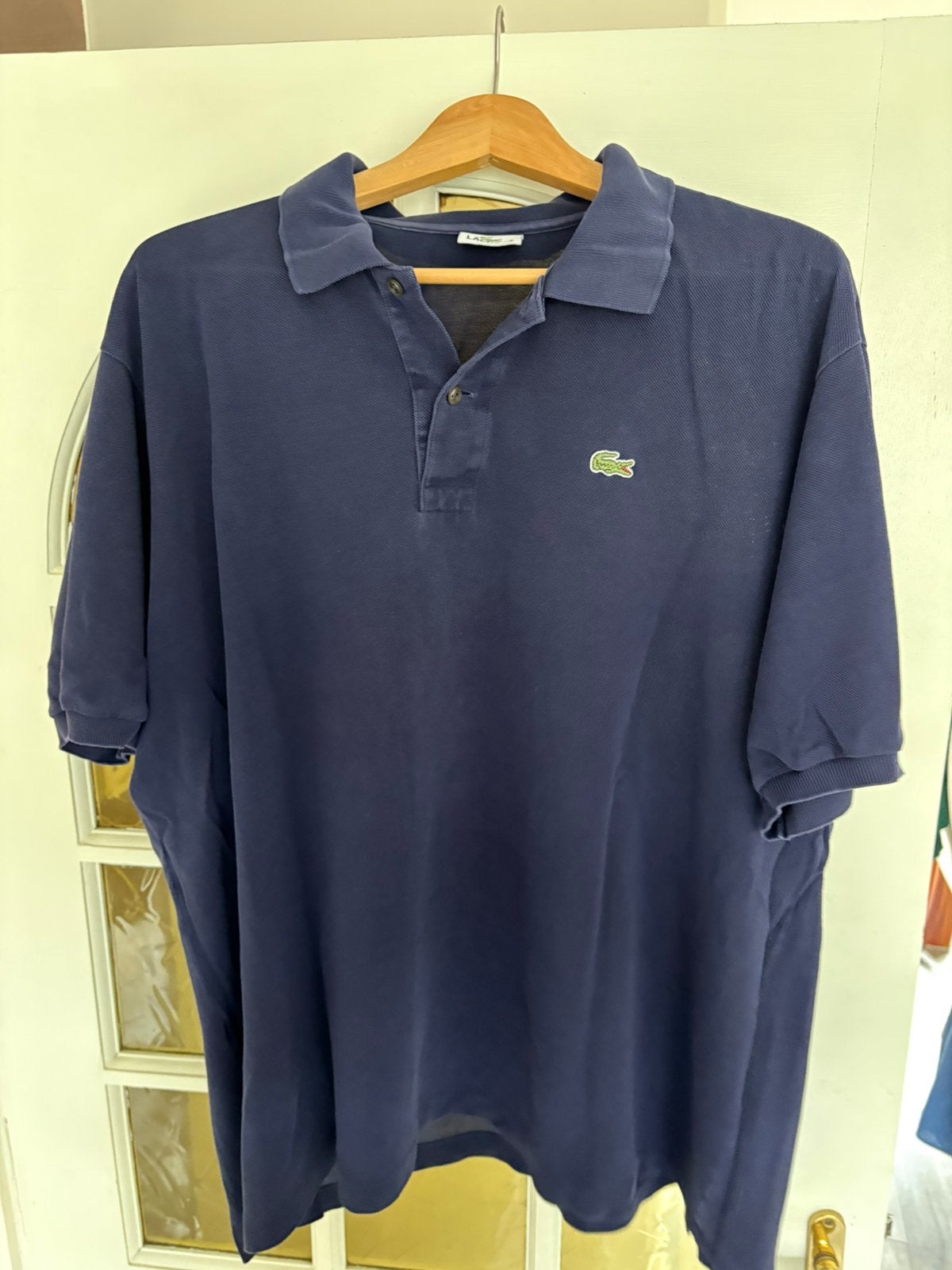 Lacoste polo maat XXXL, Ophalen, Zo goed als nieuw, Overige maten, Blauw