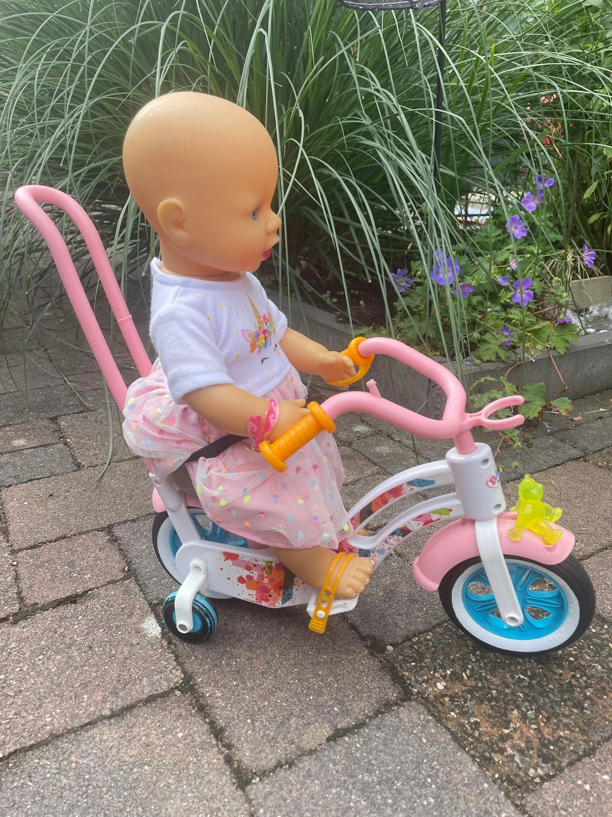 Driewieler babyborn pop, in goede staat., Ophalen, Zo goed als nieuw