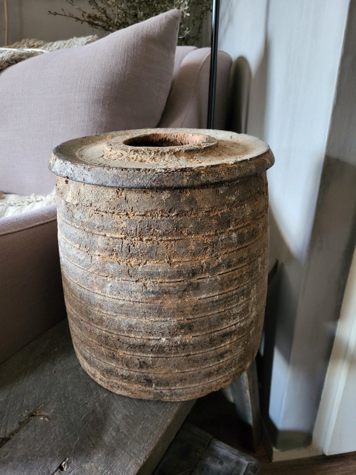 Sober houten pot, Huis en Inrichting, Ophalen of Verzenden
