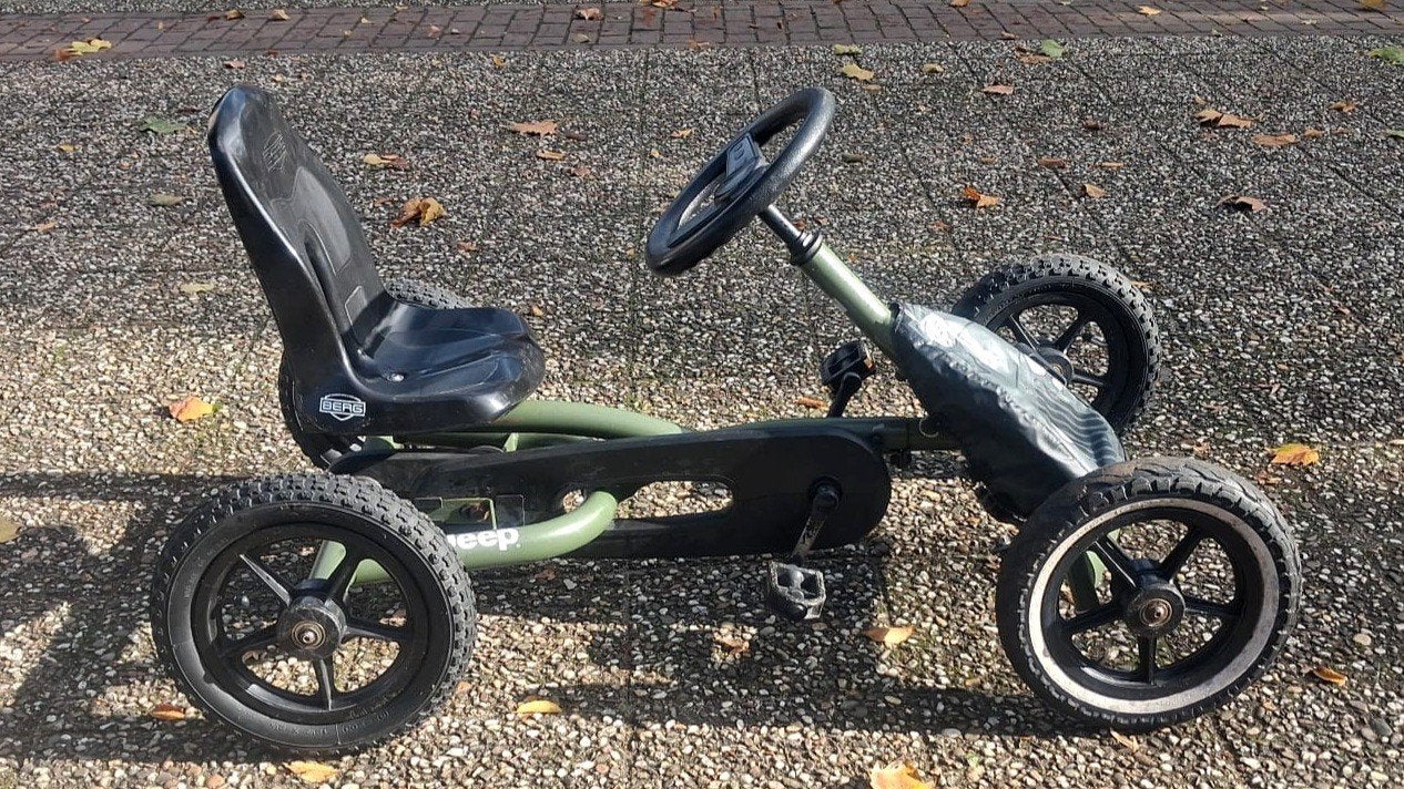 berg buddy Jeep leeftijd 3 tm 8 jaar, Ophalen, Gebruikt, Berg, Vrijloopautomaat