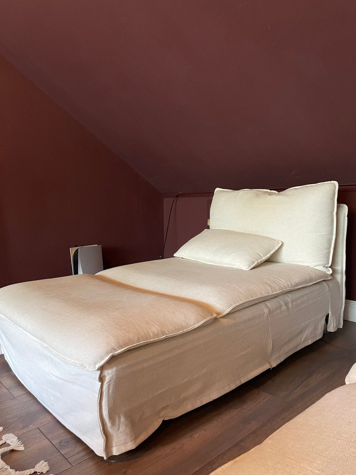 Ikea SÖDERHAMN bank chaise longue (Gransel), Ophalen, Gebruikt, Eenpersoons, Minder dan 150 cm