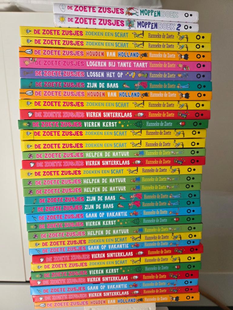 De Zoete Zusjes - Grote verzameling boeken, Boeken, Ophalen of Verzenden, Zo goed als nieuw