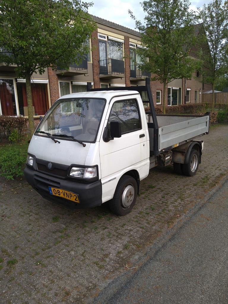 Piaggio Porter 1.3 Maxxi Kipper 4X2 2008, Piaggio, Achterwielaandrijving, 4 cilinders, 1051 kg
