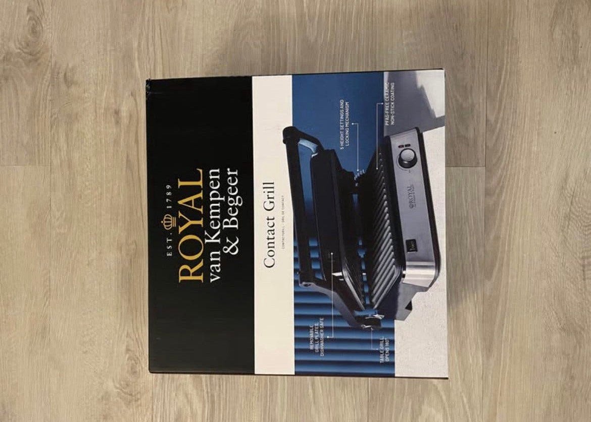 GESEALD NIEUW Contactgrill Tosti Grill apparaat, Witgoed en Apparatuur, Ophalen of Verzenden