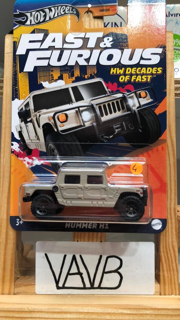 7 hummer h1 Hot Wheels Hotwheels VAVB nieuw, Nieuw, Auto