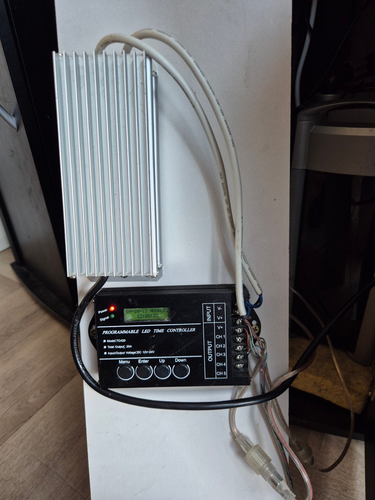 Aquarium LED Time Controller (TC420) - Defecte Lampen, Ophalen of Verzenden, Niet werkend
