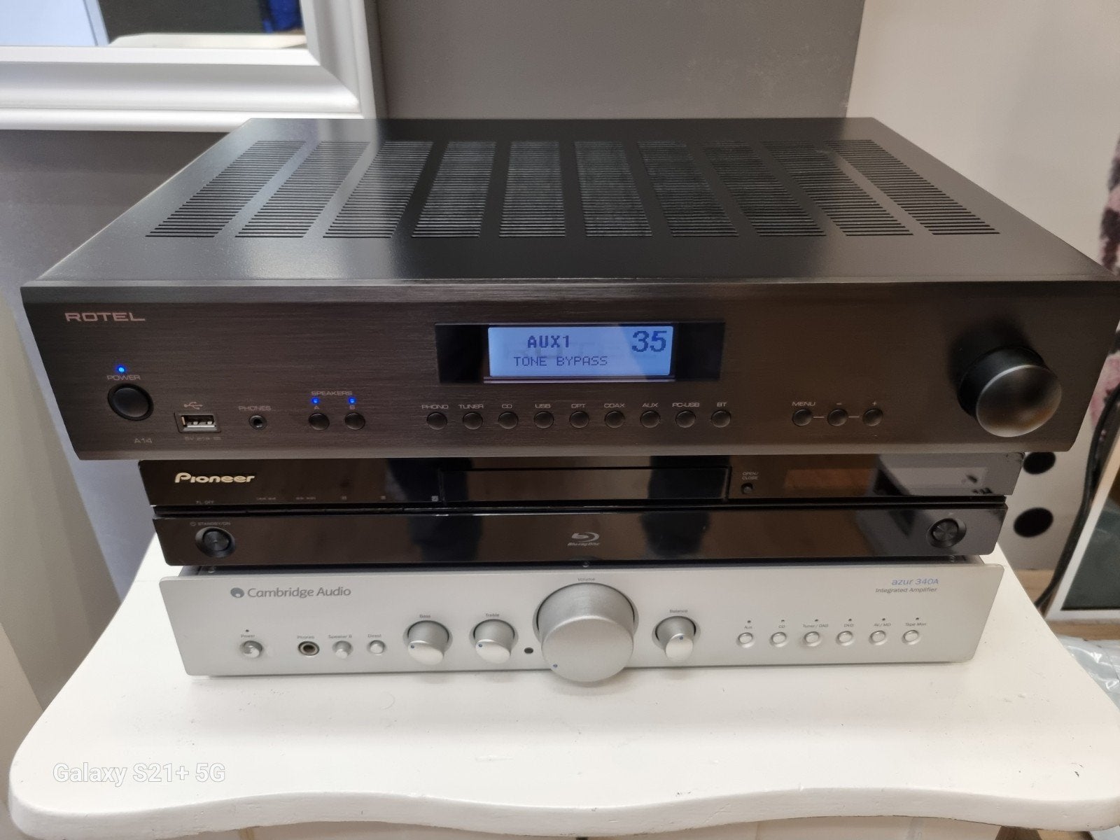 Rotel A14 | Stereo Versterker Uitstekende Staat, Overige merken, ., Ophalen of Verzenden, Zo goed als nieuw
