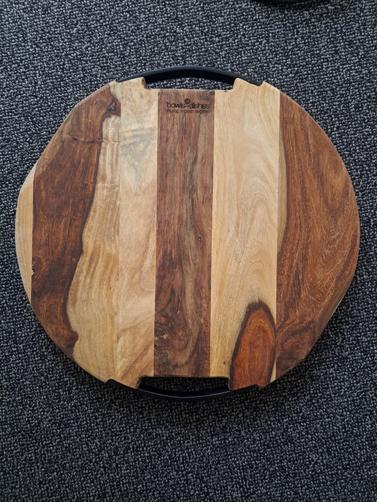Serveerplank Broodplank, Ophalen, Nieuw, Rond, Hout