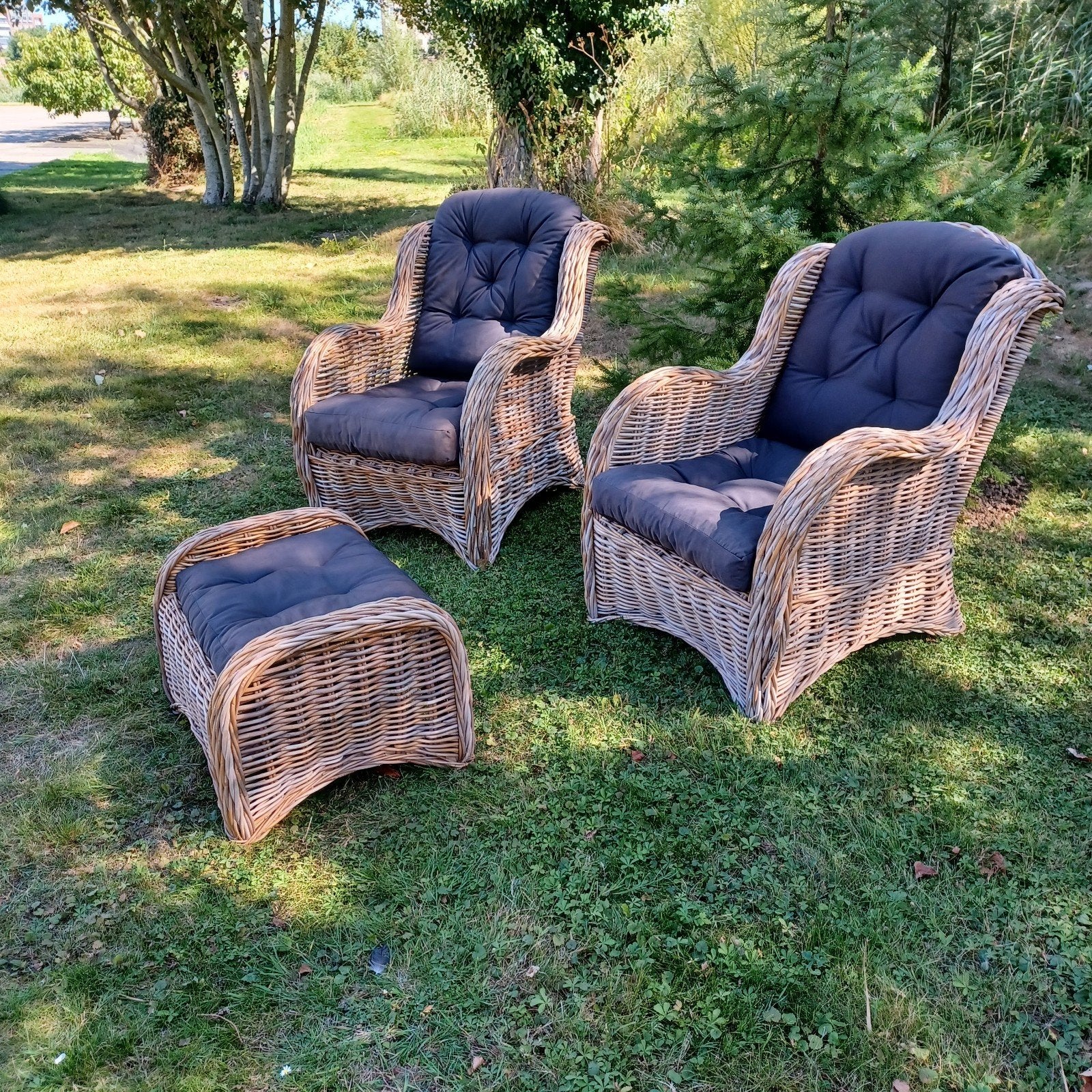 zithoogte 30 cm.excl.kussen.breedte 70 cm.hoogte 90 cm., Tuin en Terras, Ophalen, Gebruikt, Hout