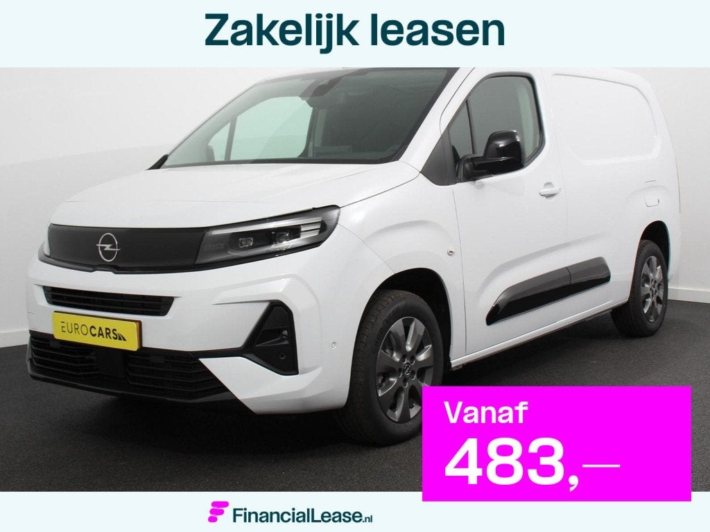 Opel Combo 1.5 BlueHDi 130 S&S L2 Apple Carplay/ Android Aut, Stof, Gebruikt, Wit, Origineel Nederlands