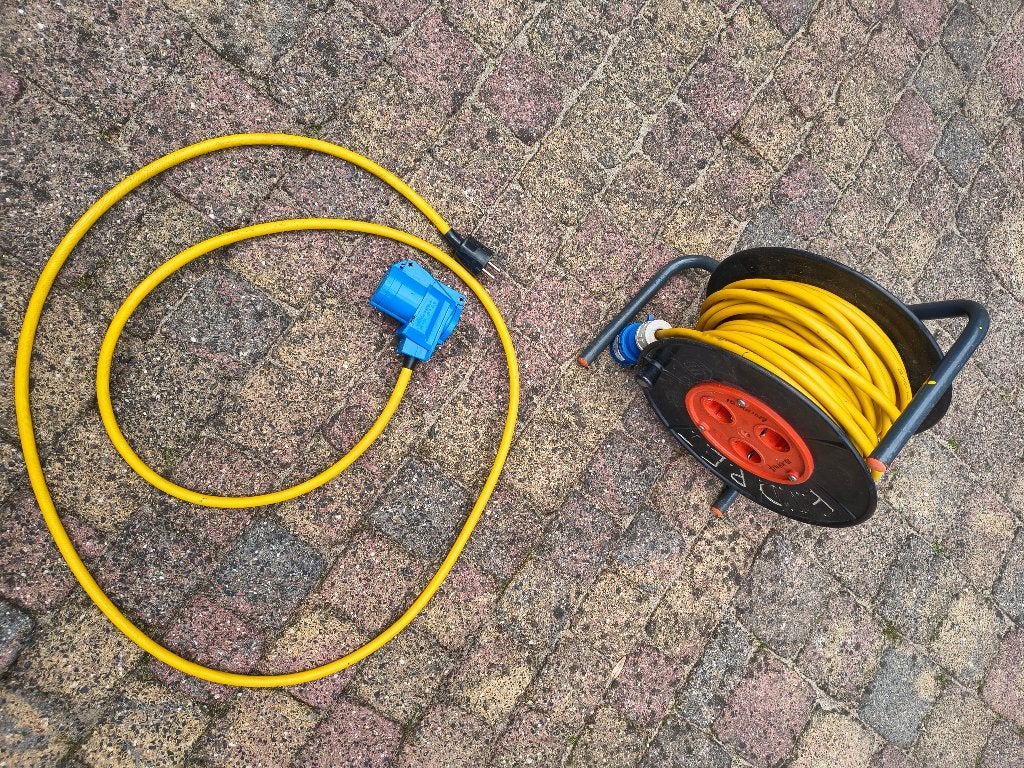 Caravan aansluitkabels, Caravans en Kamperen, Ophalen, Gebruikt