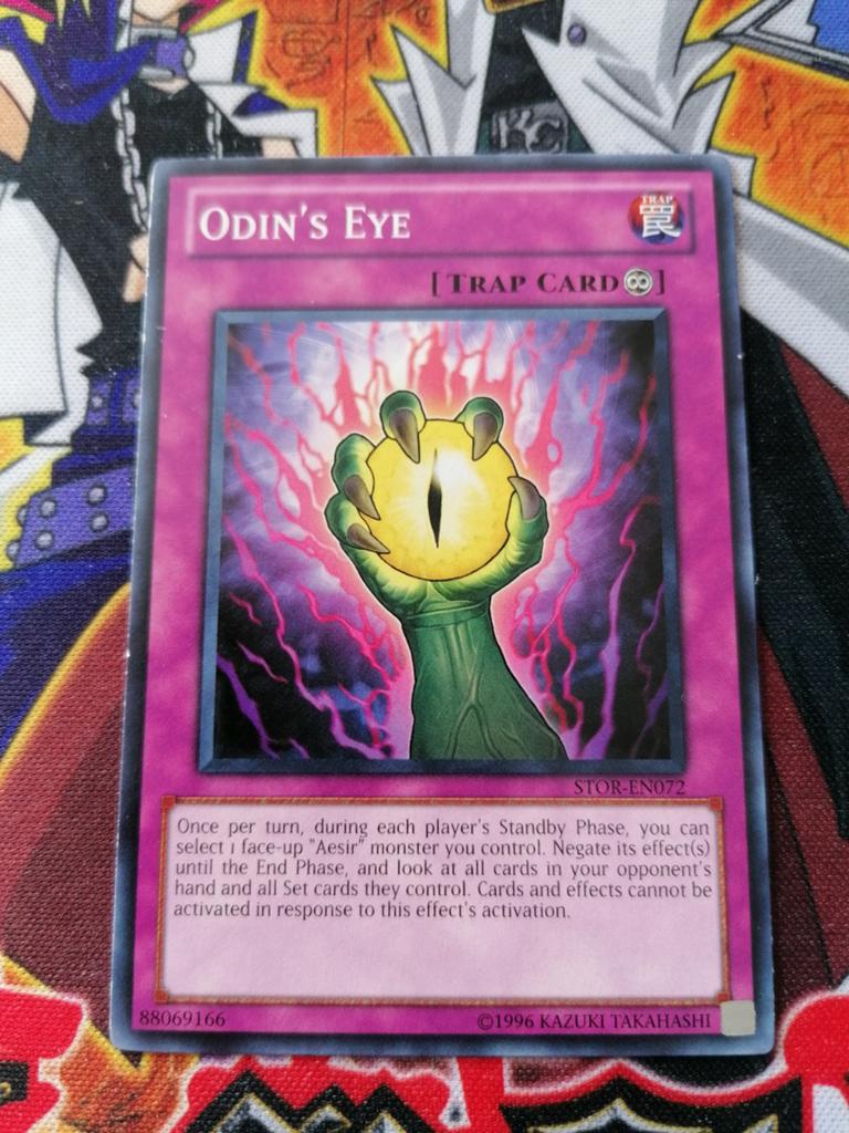 Odins Eye - STOR - Yu-Gi-Oh, Hobby en Vrije tijd, Verzamelkaartspellen | Yu-gi-Oh!, Ophalen of Verzenden, Zo goed als nieuw