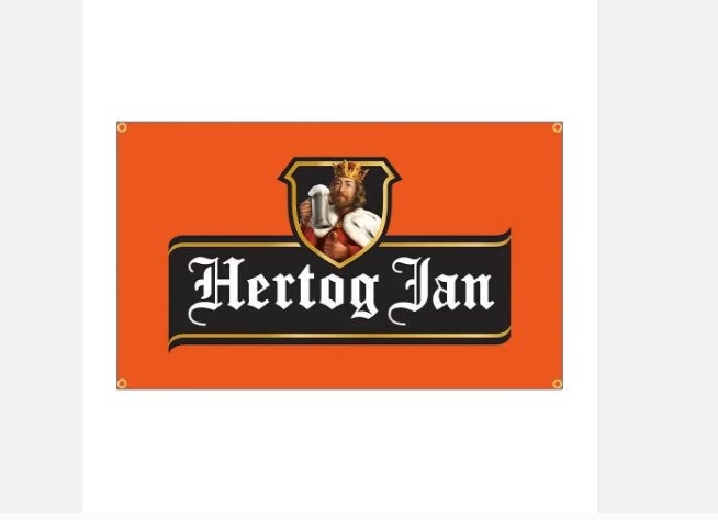 Grote vlaggen Hertog Jan (150x90cm), Ophalen of Verzenden, Nieuw