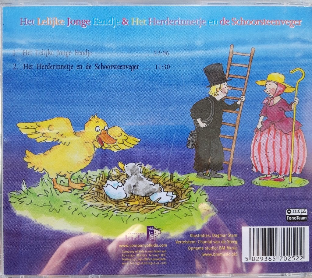 Het lelijke Jonge eendje Het herderinnetje Schoorsteenveger, Ophalen of Verzenden
