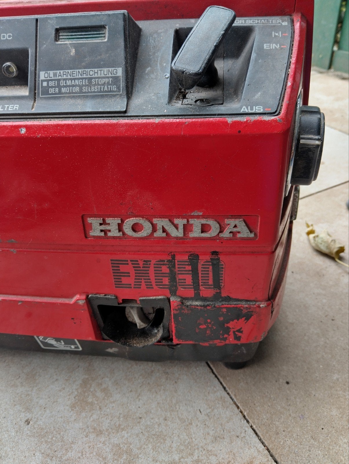 Defecte. Honda EX650 Generator - Gebruikt, Ophalen, Gebruikt, Minder dan 5 kVA, Benzine