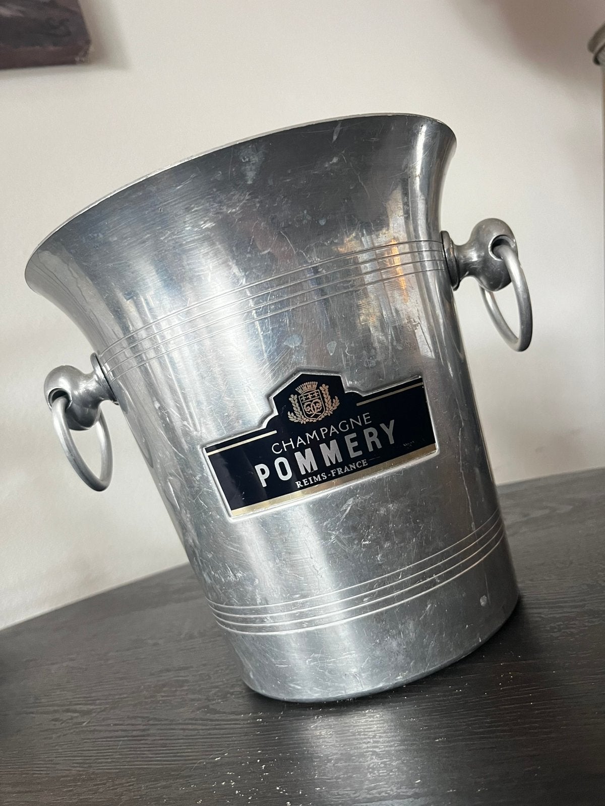 Vintage Champagne Pommery wijn-/champagnekoeler, Verzenden, Gebruikt, Frankrijk, Champagne