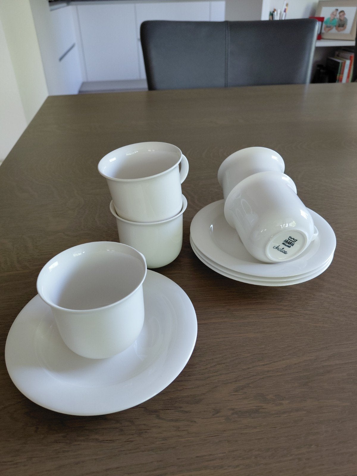 ARABIA ARCTICA  MOKKA / KOFFIE KOPJES, Huis en Inrichting, Keuken | Servies, Ophalen of Verzenden, Zo goed als nieuw, Overige stijlen